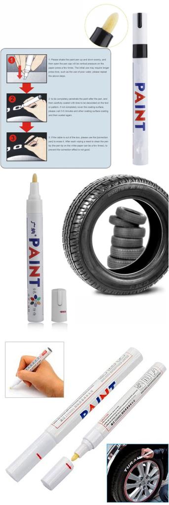 Rubber Writing Pen-White