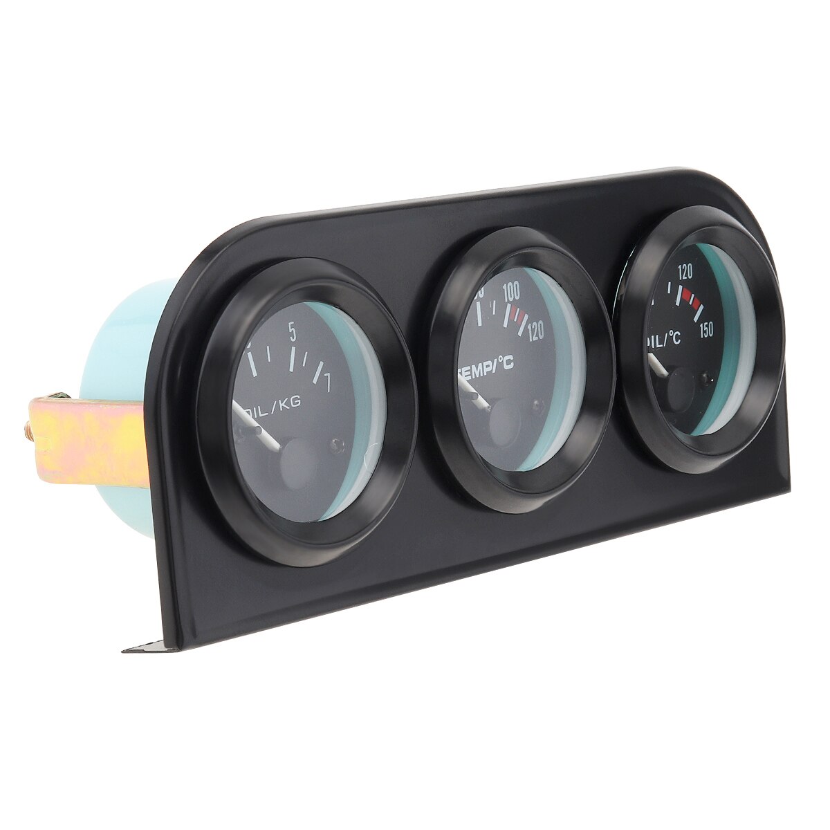 SREUOIL 2" Water Temperature Gauge 52mm 12V Water Temp Meter 100-250 Fahrenheit White LED Light Display With Temperature Sensor : Buy Online At Best Price In KSA - Souq Is Now - Foto 5