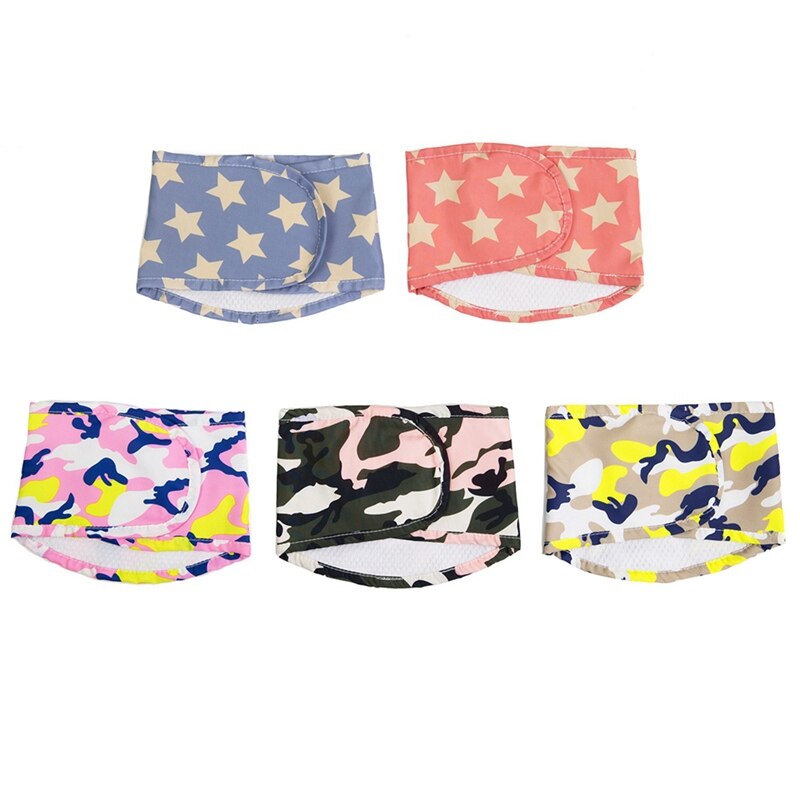 Couche pour chien bande de ventre imperméable à l'eau urinaire enveloppement couche réutilisable physiologique pantalon mâle chien soins infirmiers Nappy fournitures de nettoyage pour animaux de compagnie