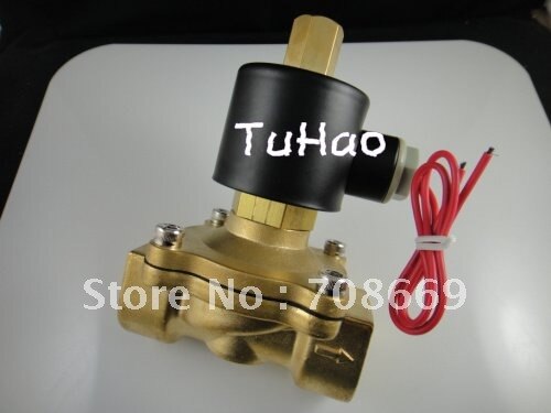 FUNUANANG 3/4 Inch Water Inlet Solenoid Valve - AC 110V Normally Closed, Plastic Threads - View #6