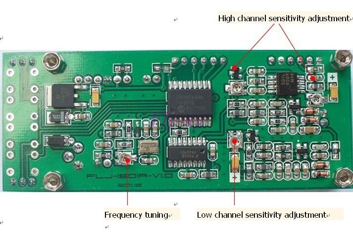 0.1 - 1100 mhz 0.1 - 1.1 ghz rf frekvensräknare frekvensmätare