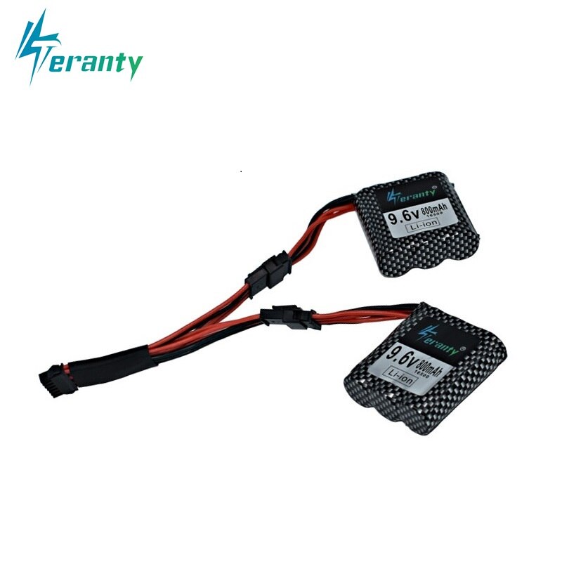 9.6v Li-ion Battery for 9115 9116 S911 S912 RC Car Truck Spare Upgrade 9.6V 800mah 9115 9116 Rechargeable battery for toys Car: Purple