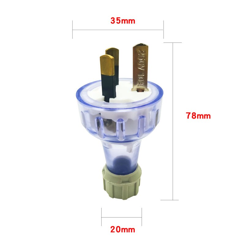 SAA Goedgekeurd Australië AU 3 Pin AC Electrical Power Adapter Stekker Stopcontact 10A 250V NZ Elektrische Extension stekkers