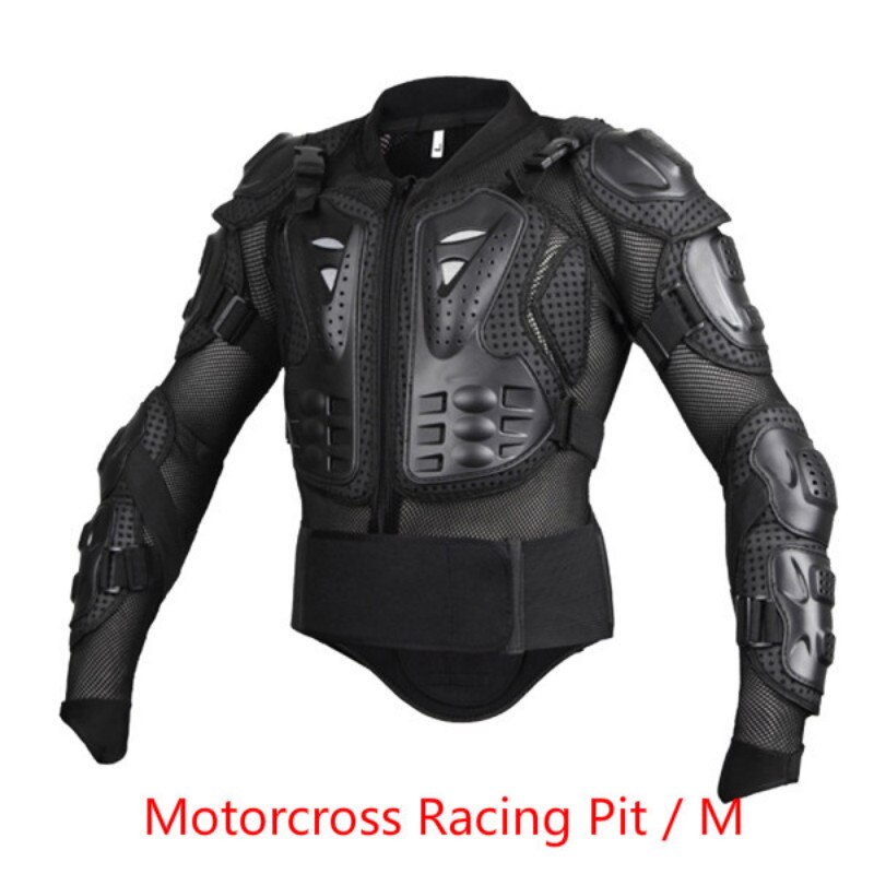Full Body Motocross Motorcycle Armor Jacket Armor Chest Gear Parts Shoulder Hand Joint Accessory: M