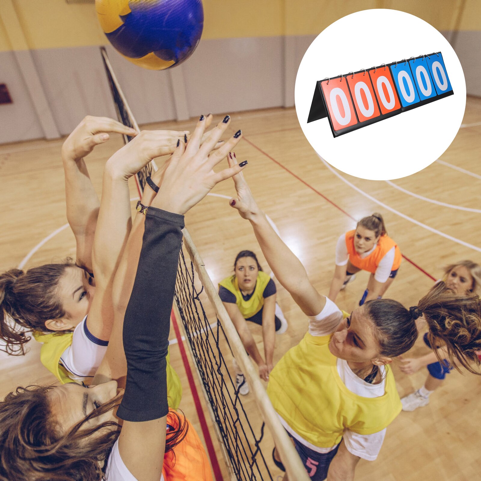 Praktische Sport Game Score Recorder 6-Digit Scorer Games Scorebord