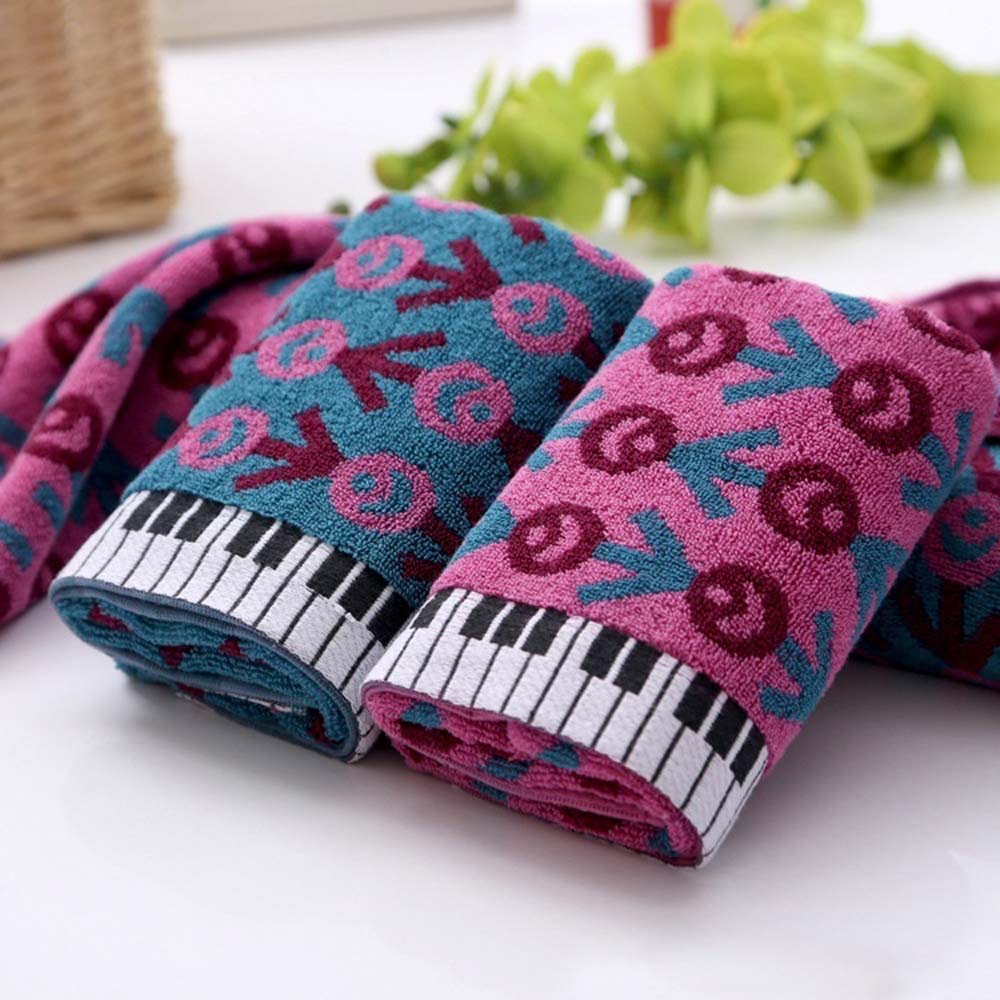 1 st katoen verdikking sport zachte absorberende strand Piano toetsenbord liefhebbers creatieve handdoek