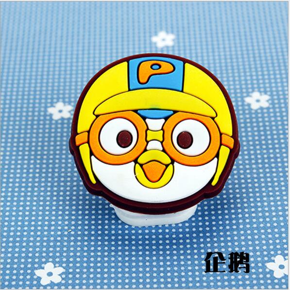 JZ006 Klassieke cartoon penguins Stitch clip PVC kledingstuk clips leuke cartoon little boek clip: 1