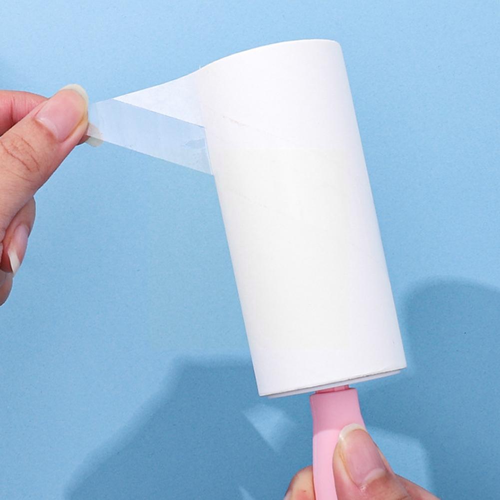 Sticky Paper Roller Super Sticky Clothes Lint Rolling Remover Sofa Curtain Hair Fuzz Fabric Removal Roller Dust Pet N4g3