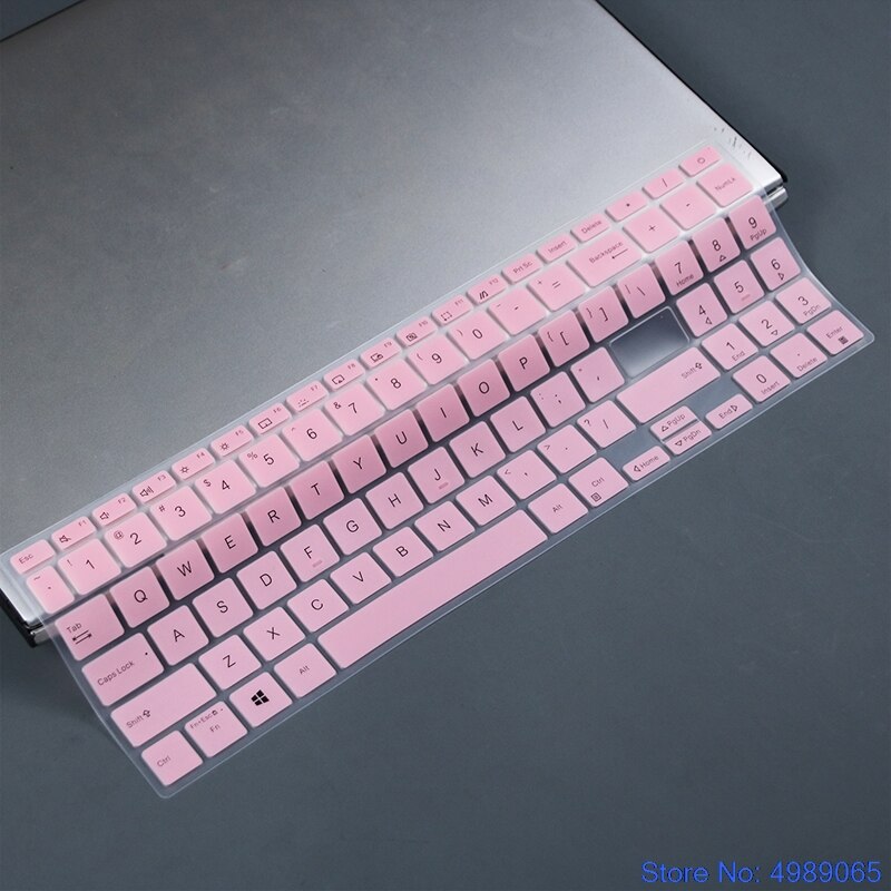 Para asus vivobook 15 x513ep x513ea x513 ep ea k513eq k513 eq 15.6 polegada silicone teclado portátil capa protetor: pink
