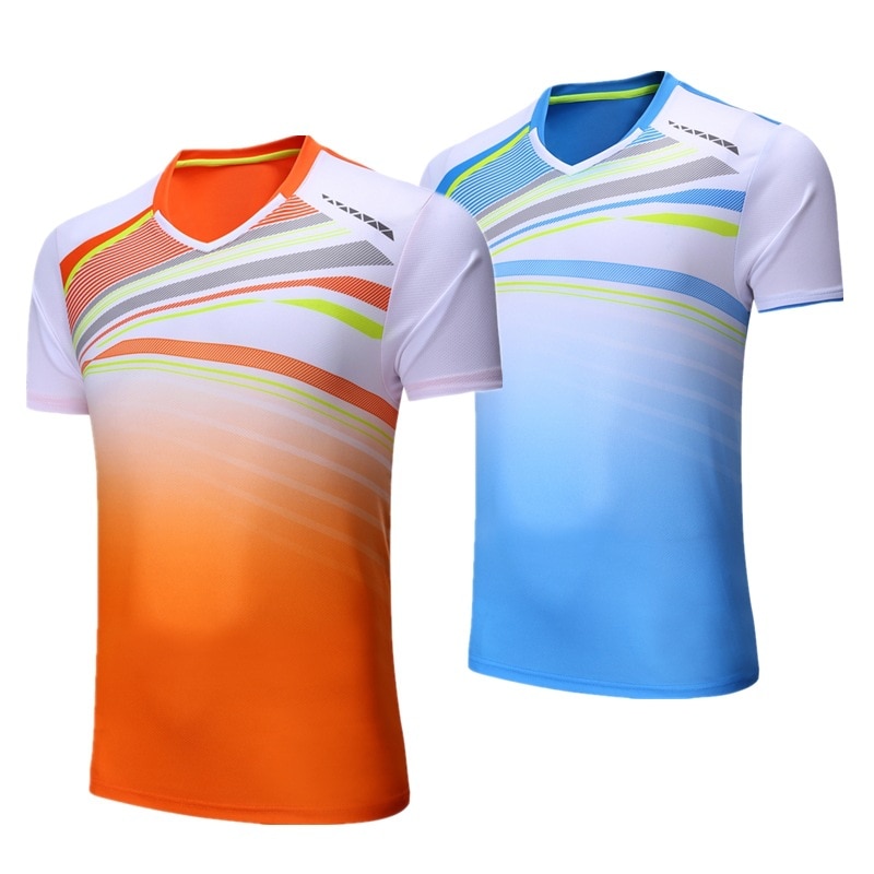 Badminton t shirt kobiety/mężczyźni, sportowa koszulka do gry w tenisa, tenis nosić suche fajne koszulki, pingpong koszulki sportowe Masculino Mujer