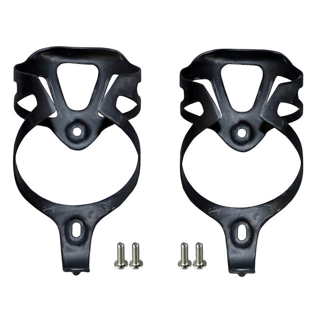 Portabidones Ciclismo Carbon Faser Rennrad Fahrrad Radfahren Wasser Flasche Halter Käfig flasche rack fahrrad: 2PCS NO LOGO