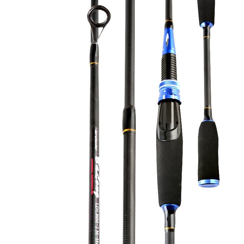 1.8m 2.1m 2 s spinning onki viehe wt .5-30g siima wt .8-16lb heittopyörä uistevavoille