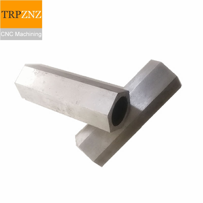 6061 Hexagonal hollow aluminum rod, Outer hexagon inner circle,Hexagonal aluminum tube pipe