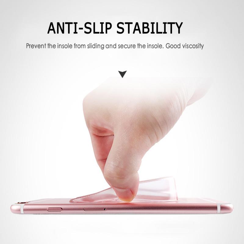 1Pair Soft Silicone Increase Heel Support Pad Gel Shock Cushion Orthotic Insole Increased Plantar Foot Care 1cm 2cm 3cm #SD