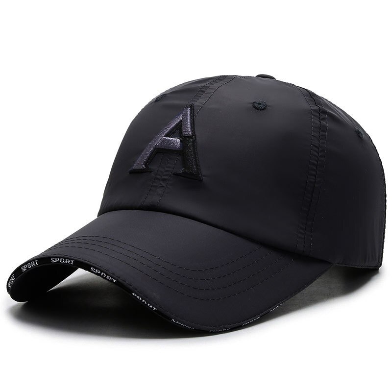 Schnell trocknend Sport Hut Männer Unisex Brief EINE Neue Outdoor Erreichte Caps Damen Sonnenschutz Baseball Kappe Frauen