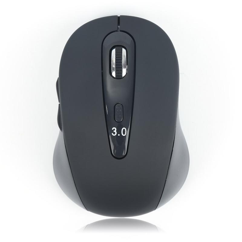 Slim Black Bluetooth Wireless Mouse 800/1200/1600/2000/2600 Dpi Draadloze Voor Laptop Windows 7/8/XP/Android