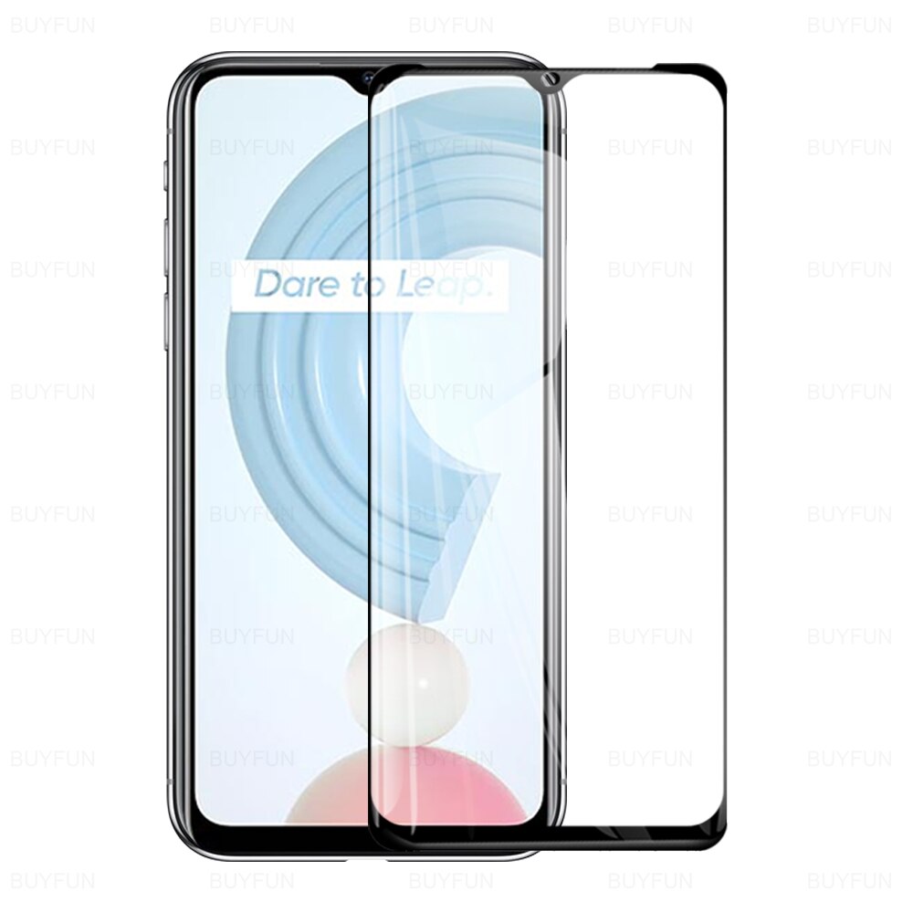 Realmy C21 Case Gehard Glazen Voor Oppo Realme C21 C 21 6.5 "Camera Lens Beschermende Film Anti-Kras screen Protectors Glas