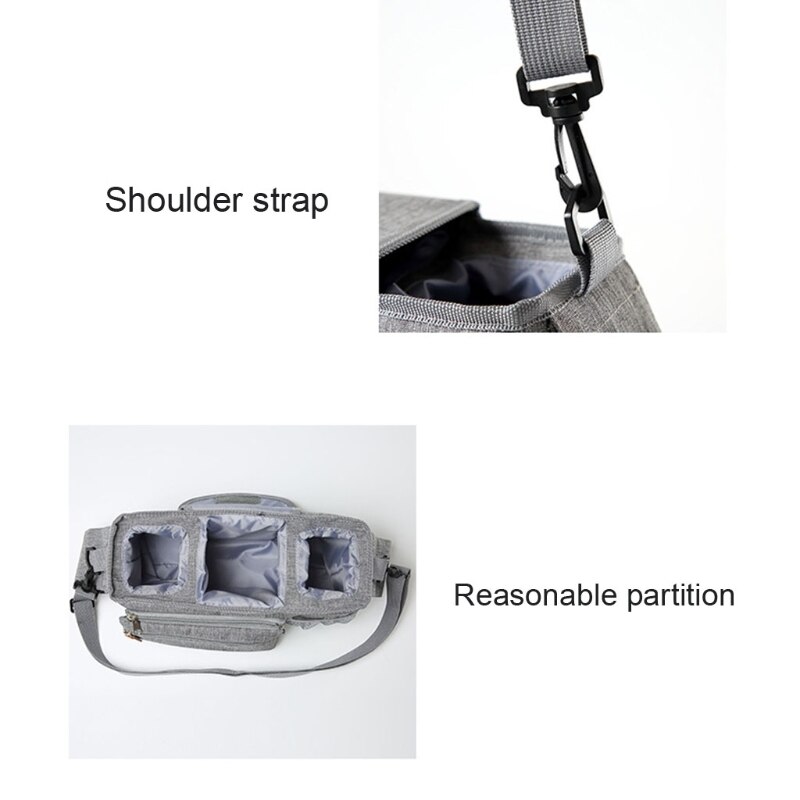 Stroller Travel Bag Durable and Protective Waterproof and Easy Clean Carry Handles and Detachable Padded Shoulder Strap