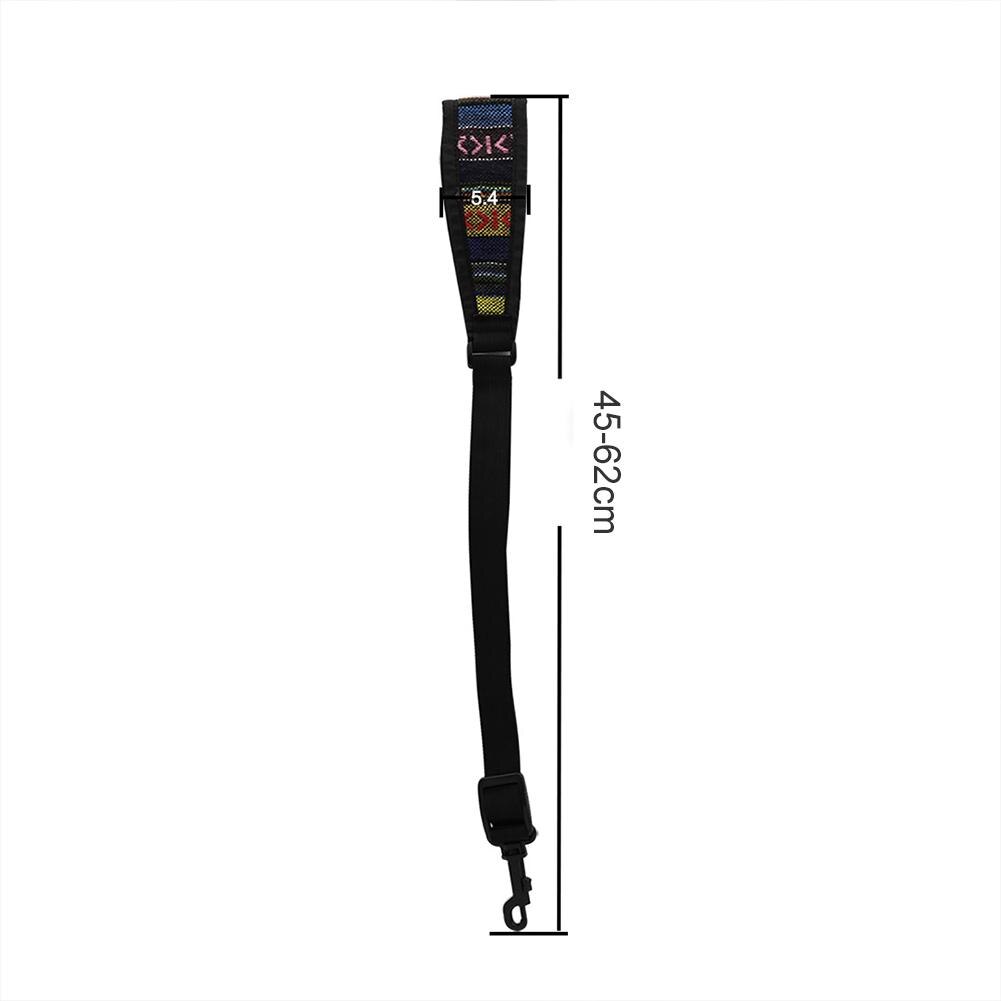 Duurzaam Saxofoon Band Delicate Textuur Tenor Saxofoon Harnas Etnische Verstelbare Musical Sax Schouder Neck Strap Riemen: Default Title