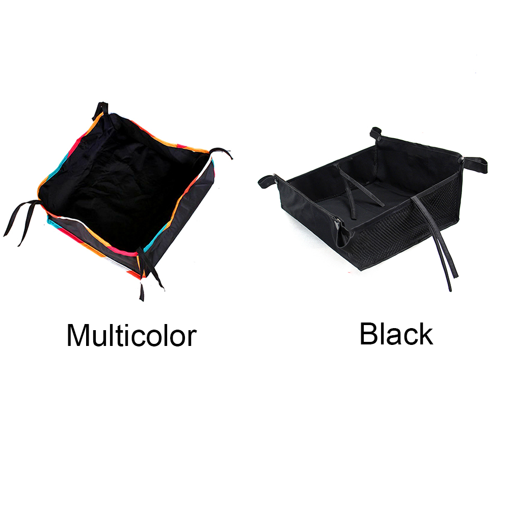Outdoor Universele Accessoires Kinderwagen Grote Capaciteit Shopping Wandelwagen Opbergtas Organizer Met Snaren Bottom Mand
