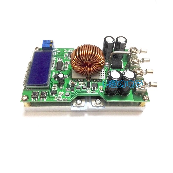 20A DC High-power Adjustable Step-down Power Module Constant Voltage and Constant Current LCD Screen
