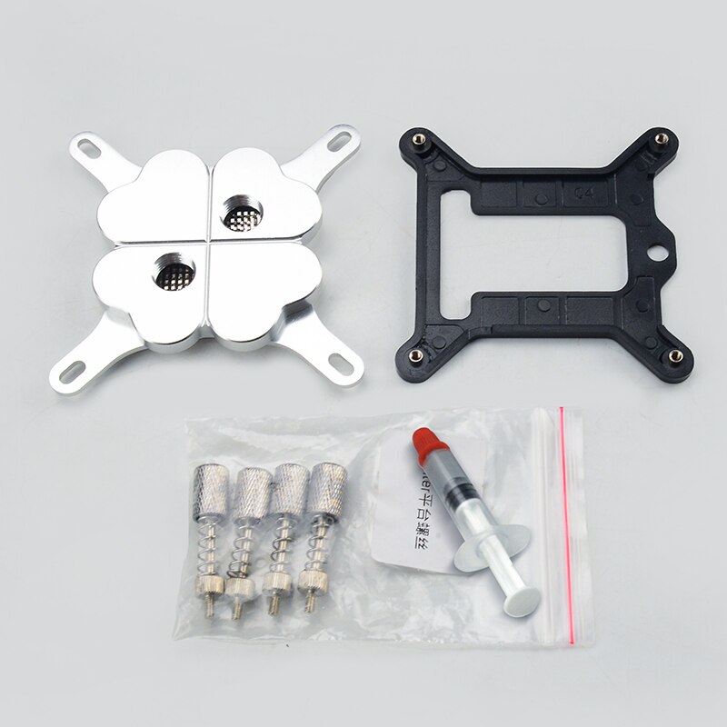 Syscooling whole metal CPU water block for Intel platform CPU socket 115x LGA water cooling intel CPU block