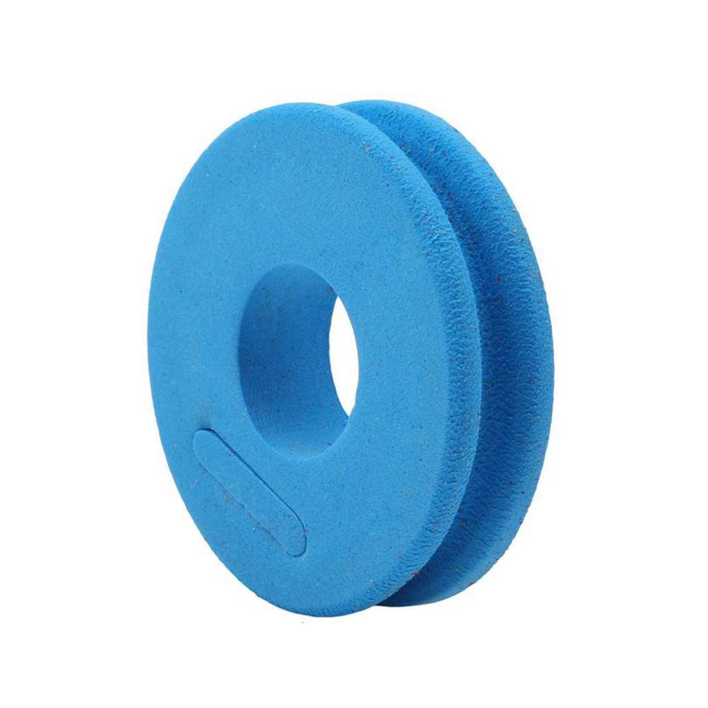 100pcs Foam Main Coil Main Spool Colorful Winding Spool Wood Grain Winding Coil Fishing Gear Accessories