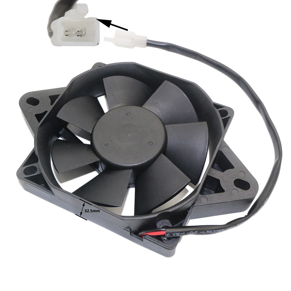 Cooling Fan Radiator Fan Durable Reliable to use Delicate Universal 12V