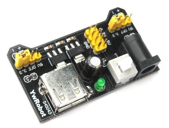 Module d'alimentation spécial de panneau d'arrêt noir compatible 5 v 3.3 v électronique