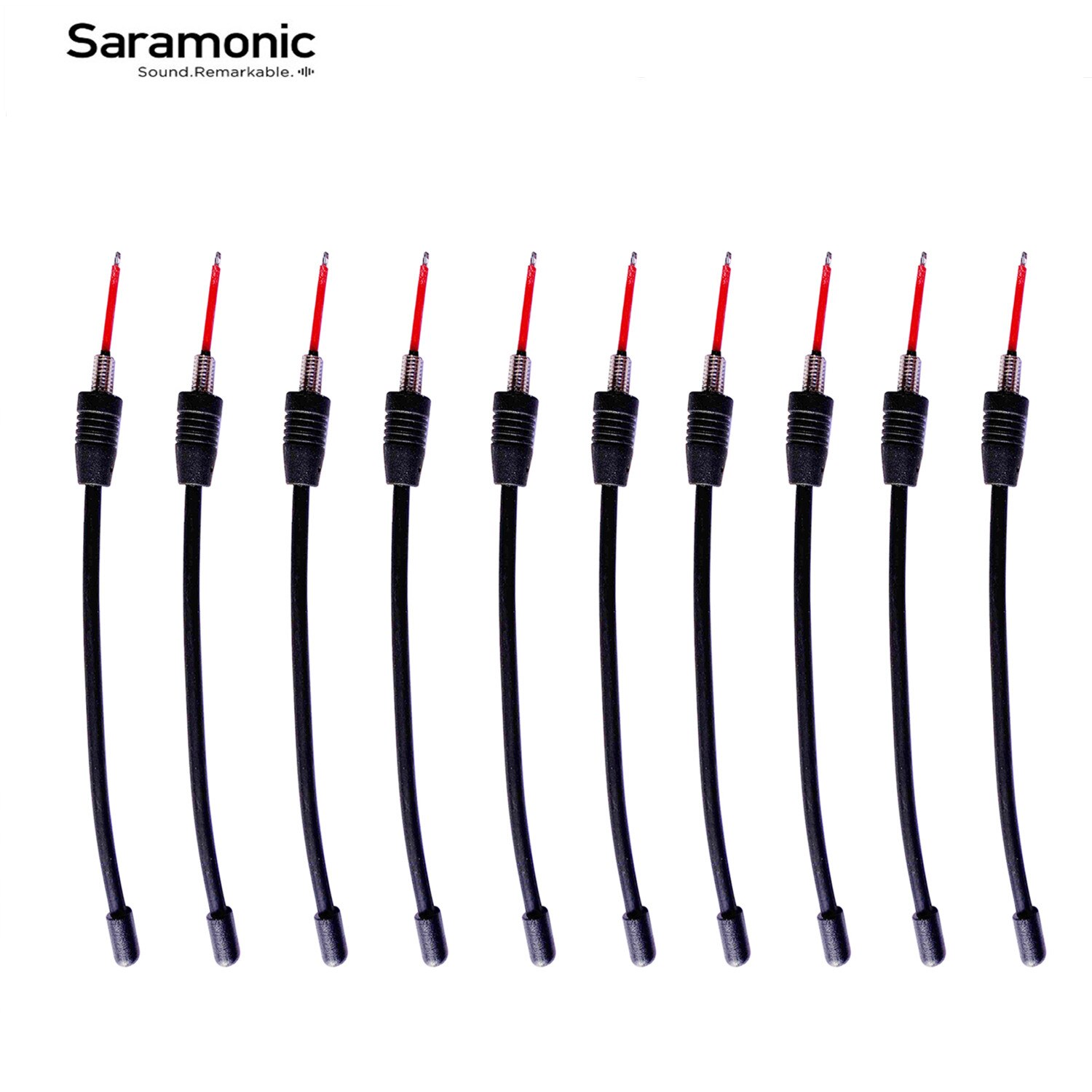 Saramonic Gürtel Clips Bodypack Mikrofon Halterungen Antennen Muttern für Drahtlose Mikrofon UWMIC9 System: 10-Antenne