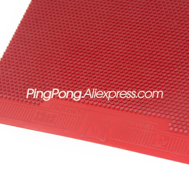 DAWEI-tenis de mesa 388D-1, goma, Pips Kingdom 388D Original, Ping Pong, TOPSHEET OX, sin esponja