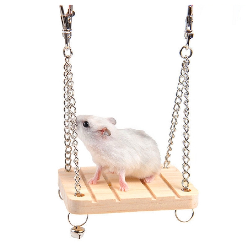 4 typer kæledyr legetøj hamster legetøj tilbehør, skridsikker rille, små dyr egern ørkenrotter mus dværge rotter, hvile og leg: -en