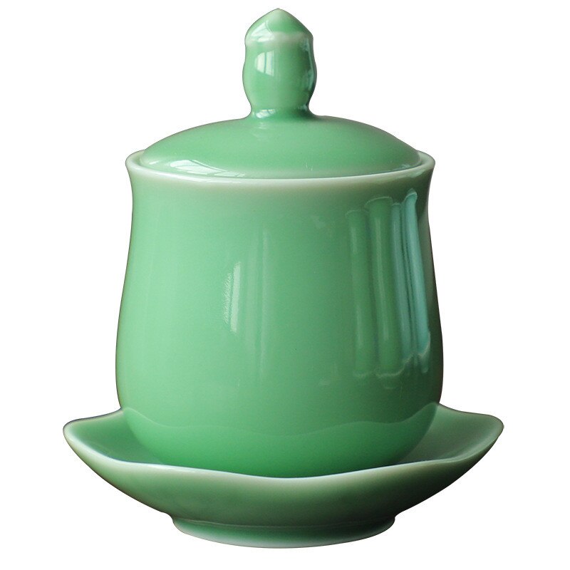 1Pc Heilige Water Bottl Porselein Thuis Leveringen Decoraties Christian Decoraties Oven Caremic Geur Producten: Green