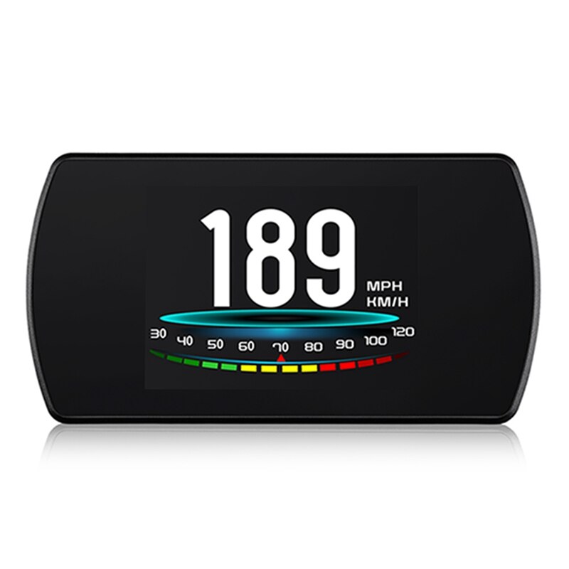 P12 HUD Car Head-Up Display OBD2 Speedometer Digital Car Computer Clear Error Code Overspeed Water Temp Warning Auto Electronics: Default Title