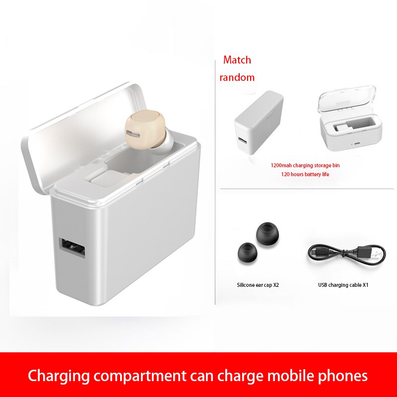 Wireless bluetooth Earphones mini ultra small driving sports ear type oppo for apple vivo Huawei universal earplugs