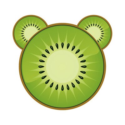 Multi-Purpose Hooks Power Cord Plug Bracket Wall Mounted Cartoon Animals Adhesive Strength Shelf Hook Socket Storage Rack Holder: Kiwi