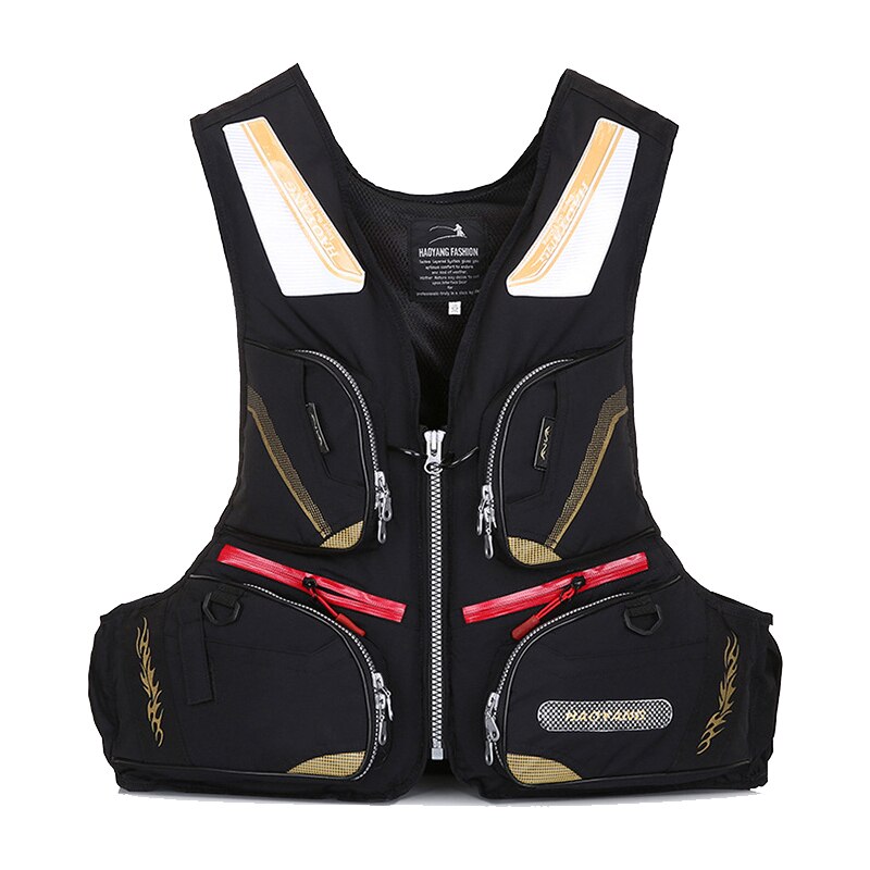 Fishing vest Multi-function fishing vest Outdoor adult buoyancy life jacket multi-pocket rock fishing vest