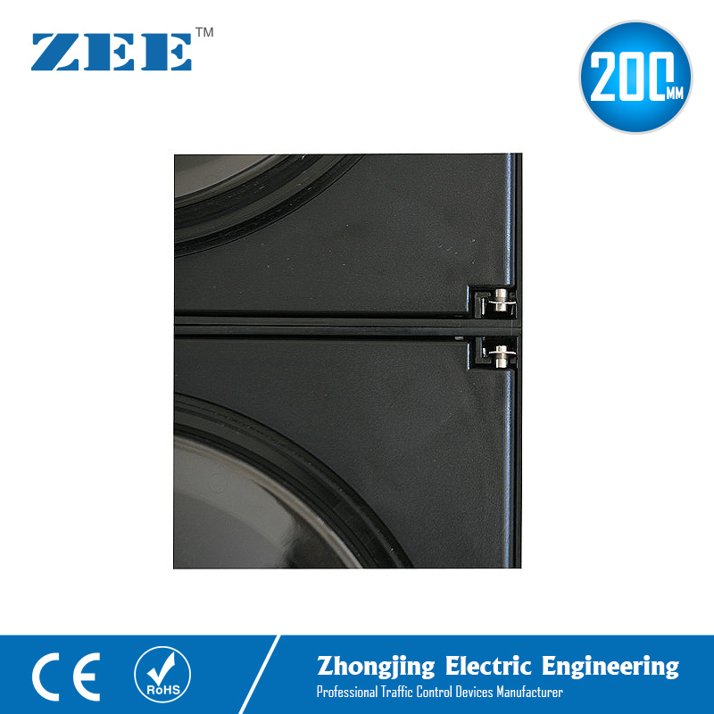 8inches 200mm LED Traffic Light Housing PC Plastic Traffic Light Parts IP65 Water Proof Housing Traffic Signal Accessories