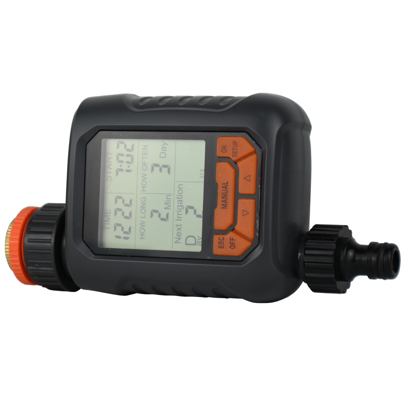 Garten Automatische Bewässerung Timer Digital Anzeige Regler Magnetventil Schlauch Wasserhahn Sprinkler System Bewässerung für Gewächshaus