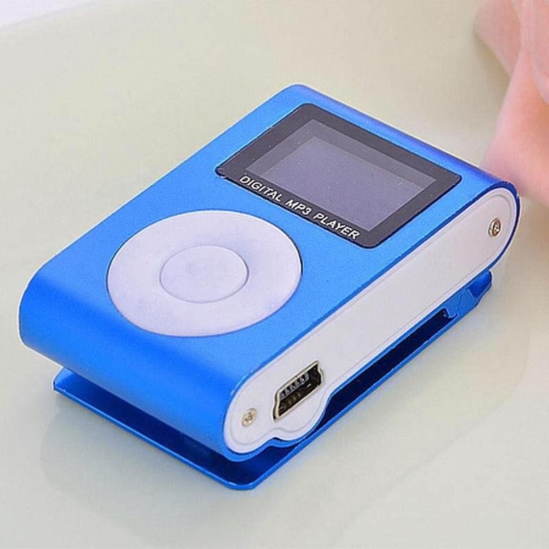 Small Portable Mp3 Player Mini Lcd Screen Mp3 Player Music Player Can Be Clipped On Clothes At Will MP3