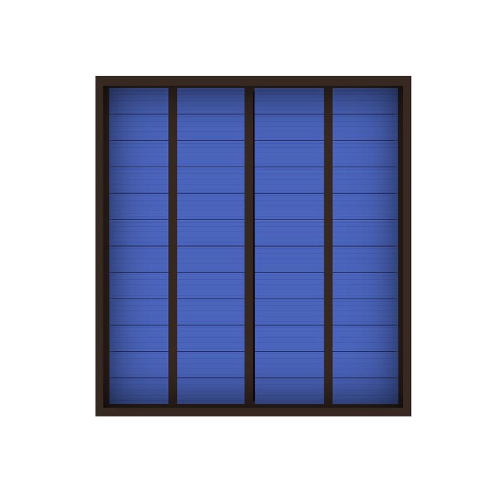 Mini 12v 1.8w 150ma aurinkopaneeli monikiteiset aurinkokennot syöttävät virtapaneelin moduulin tee-se-itse akku matkapuhelimen lelulaturiin