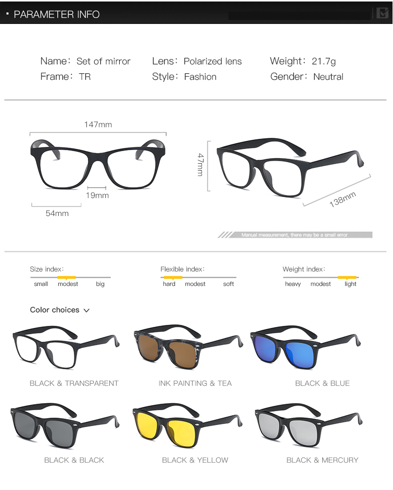 Optical Spectacle Frame Men Women With Clip On Sunglasses Polarized Magnetic Glasses For Male Myopia Eyeglasses