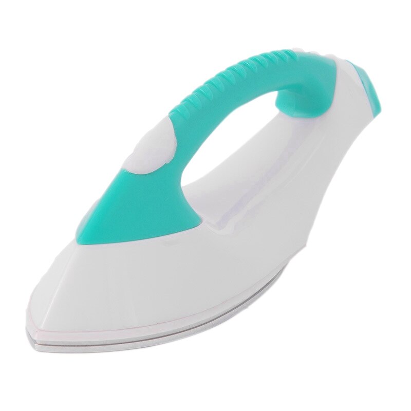 Mini Electric Iron Handheld Ironing,Small Portable Travel Sewing Supplies Nonstick Soleplate Lightweight Heat Up: US Plug