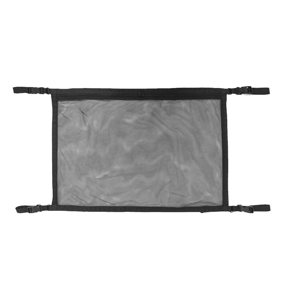Filet de rangement pour plafond de voiture, filet de rangement pour plafond de voiture, sac de rangement en Nylon, filet de rangement Portable pour intérieur de voiture: YELLOW
