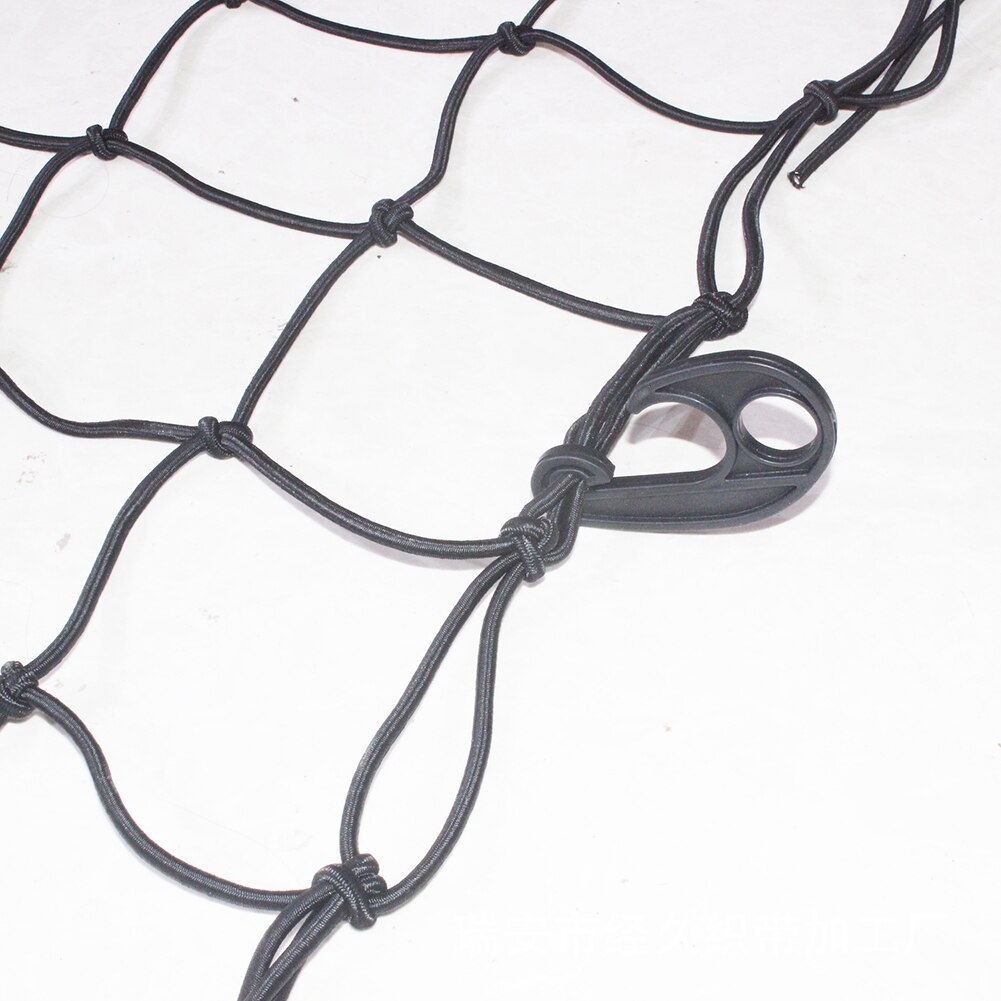Grand filet universel de stockage de bagages de cargaison de toit de voiture de Latex élastique avec le filet automatique de stockage de bagage de toit de crochets