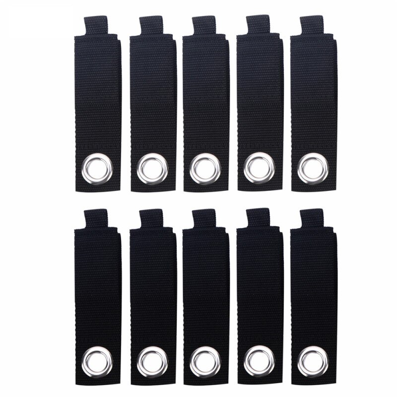 10Pcs Heavy Duty Verlengsnoer Kabel Slang Houder Organizer Opslag Riem Voor Kelder Garage Haak Kabel Slang Touw Wrap hanger