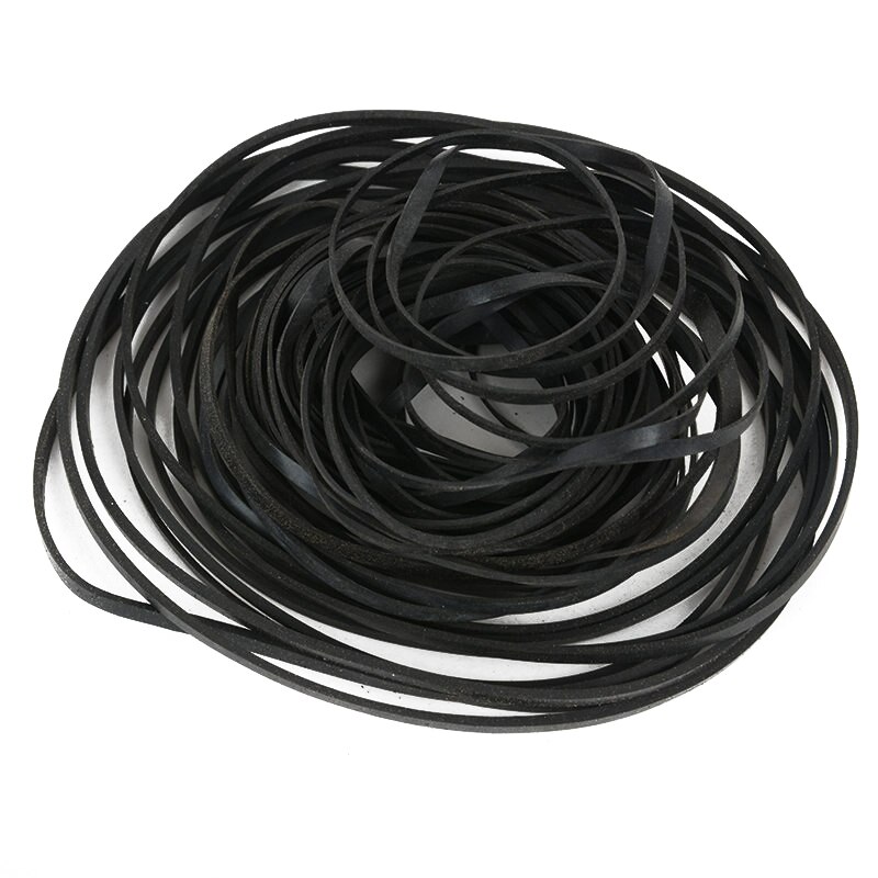 40-50 pcs/pack Universal 40-135mm Mix Cassette Tape Machine Belt Assorted Rubber Belt Assorted
