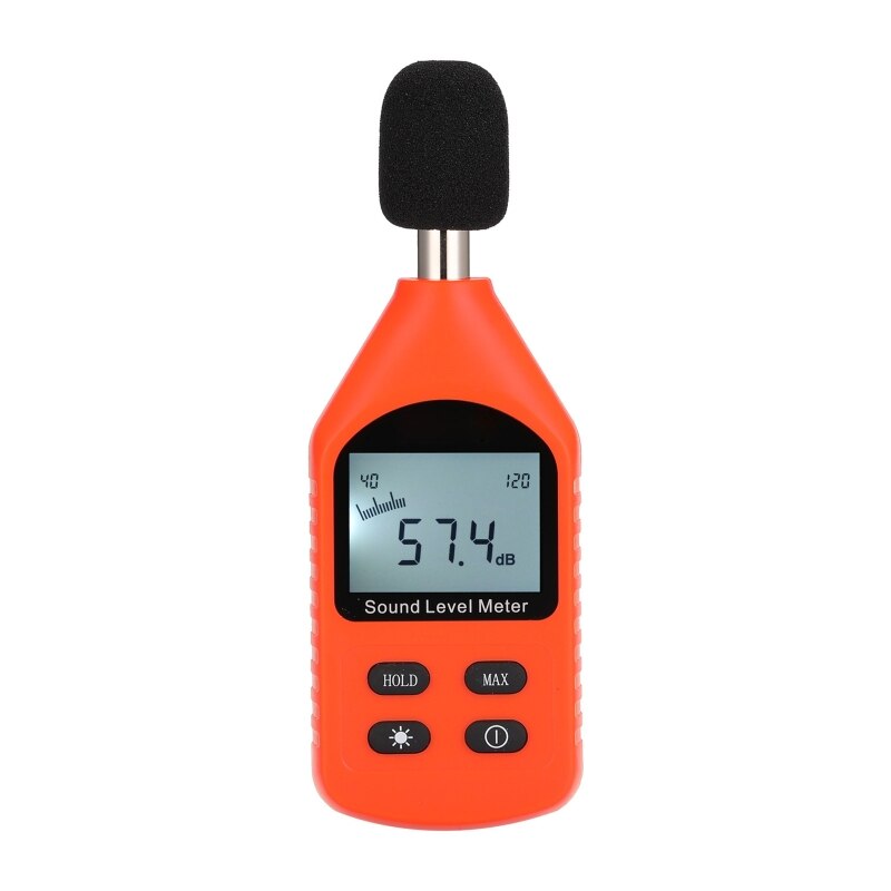 JD118 High Precision dB Meter Digital Noise Measuring Instrument 30~130dB Mini Sound Level Decibel Monitor Electrical Instrument