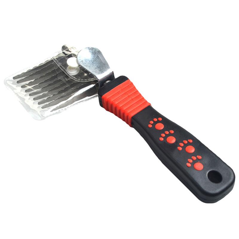 Dematting Hond Kam Huisdier Groomer Hark Borstel Voor Honden En Katten Professionele Deshedding Tool Vermindert Knopen & Klitten Direct