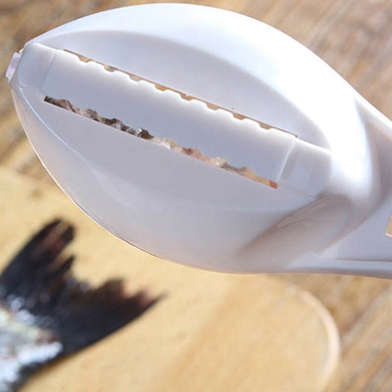 Escova de pele de peixe raspagem escamas de pesca raladores de escova rápido remover peixe faca raspador de limpeza com faca dispositivo